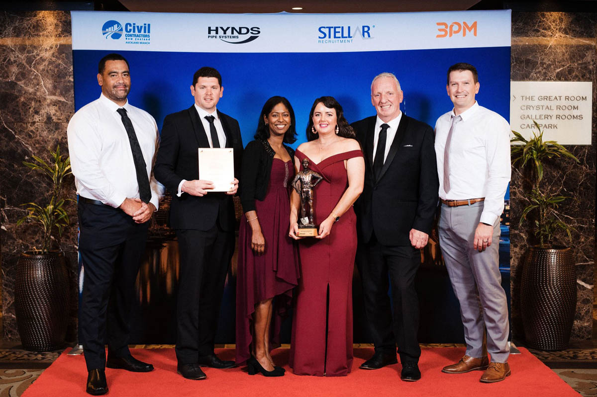 Kerry Drainage CCNZ award winners auckland 2021