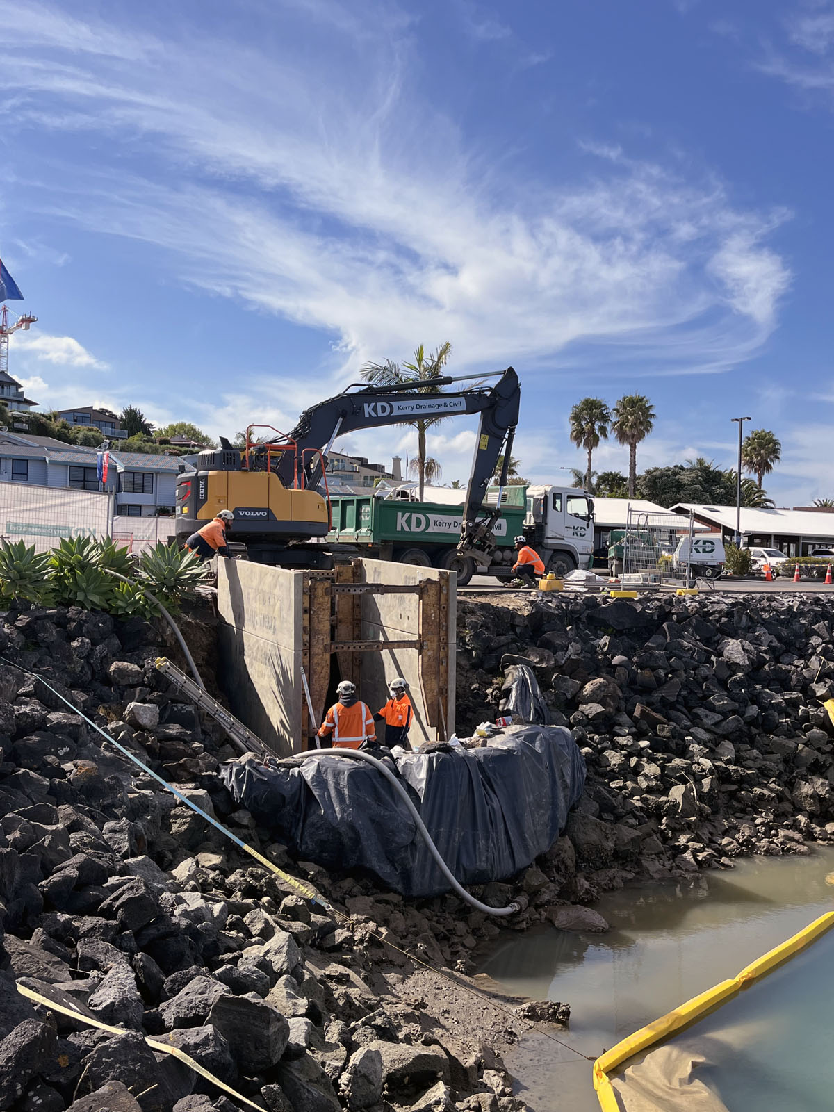 Argo Drive Stormwater Upgrade Project Kd Civil Auckland Council Healthy Waters Nz (2)