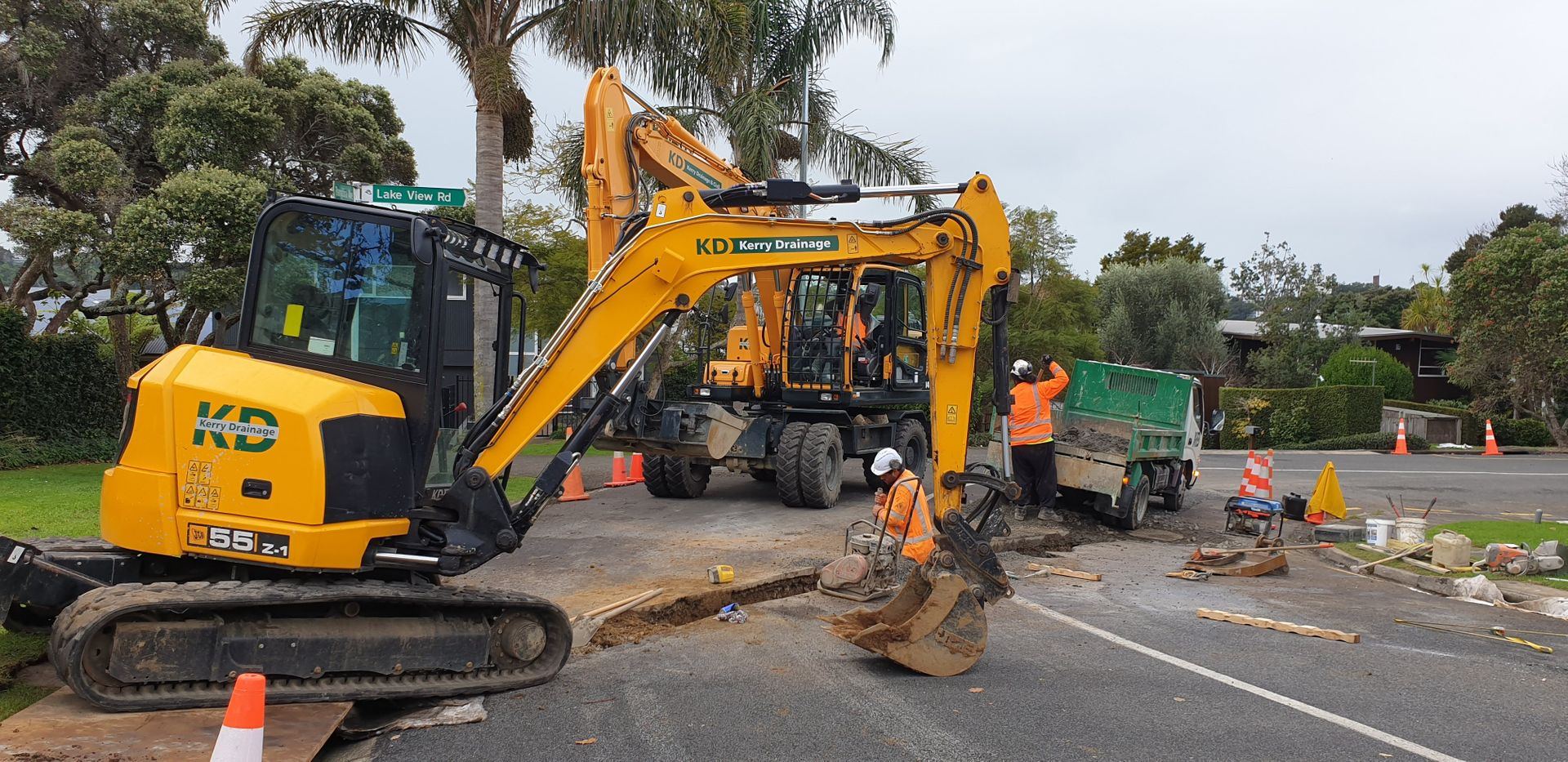 Stormwater Upgrade For Auckland City Council Kd Civil Lake View Rd Flood Mitigation Works (3)