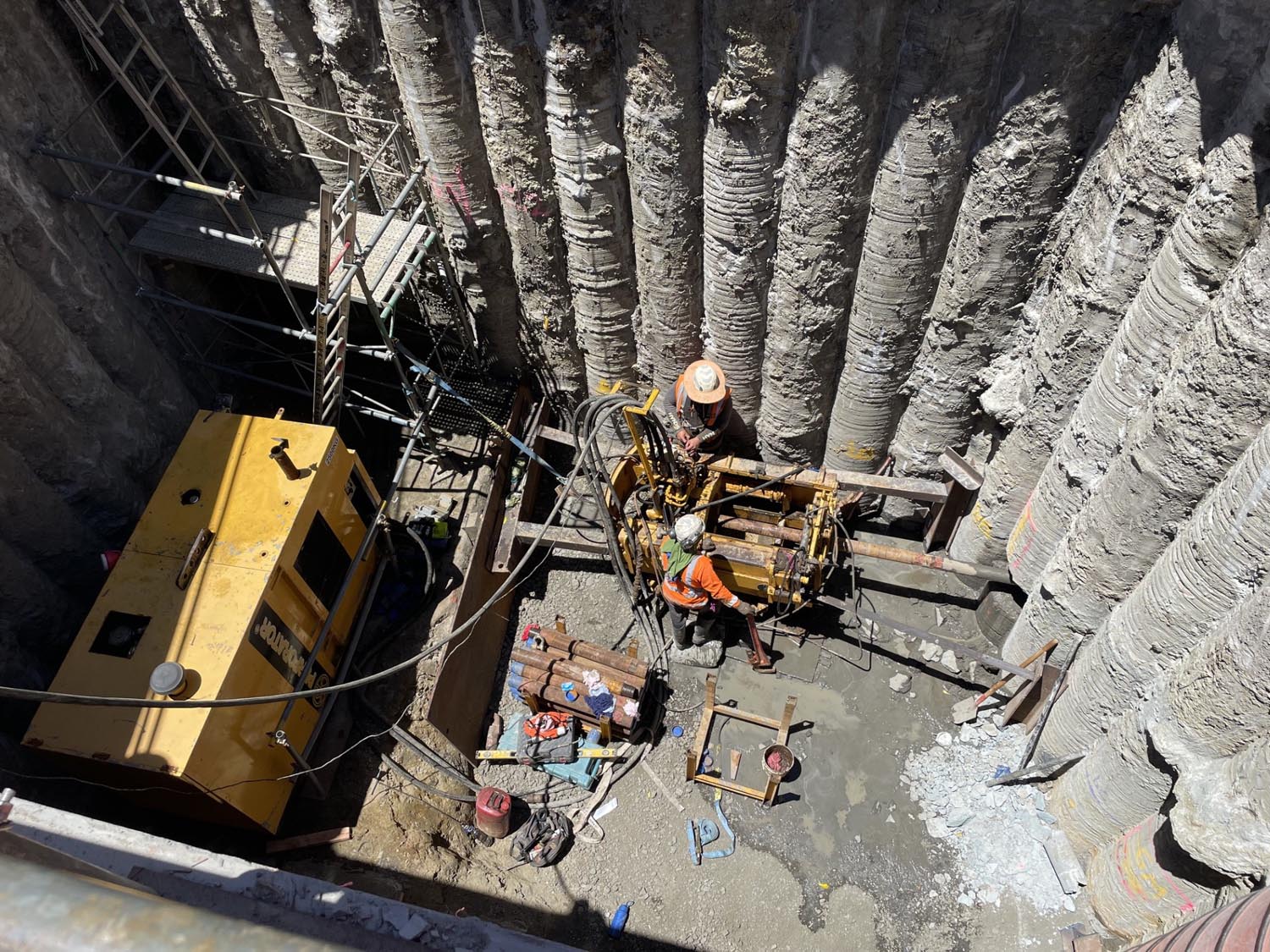 Kd Civil Installation Of Gravity Sewer Into A Deep Wastewater Pumpstation Trenchless Construction (2)