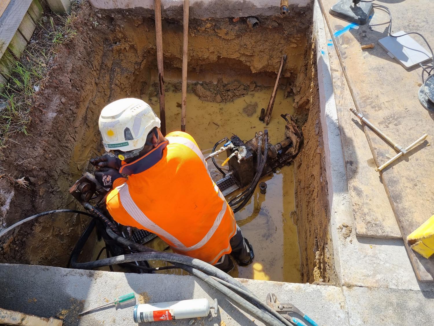 Kerry Drainage & Civil Waterview Stormwater Separation Stage 1 Connection To The Existing Stormwater Network.