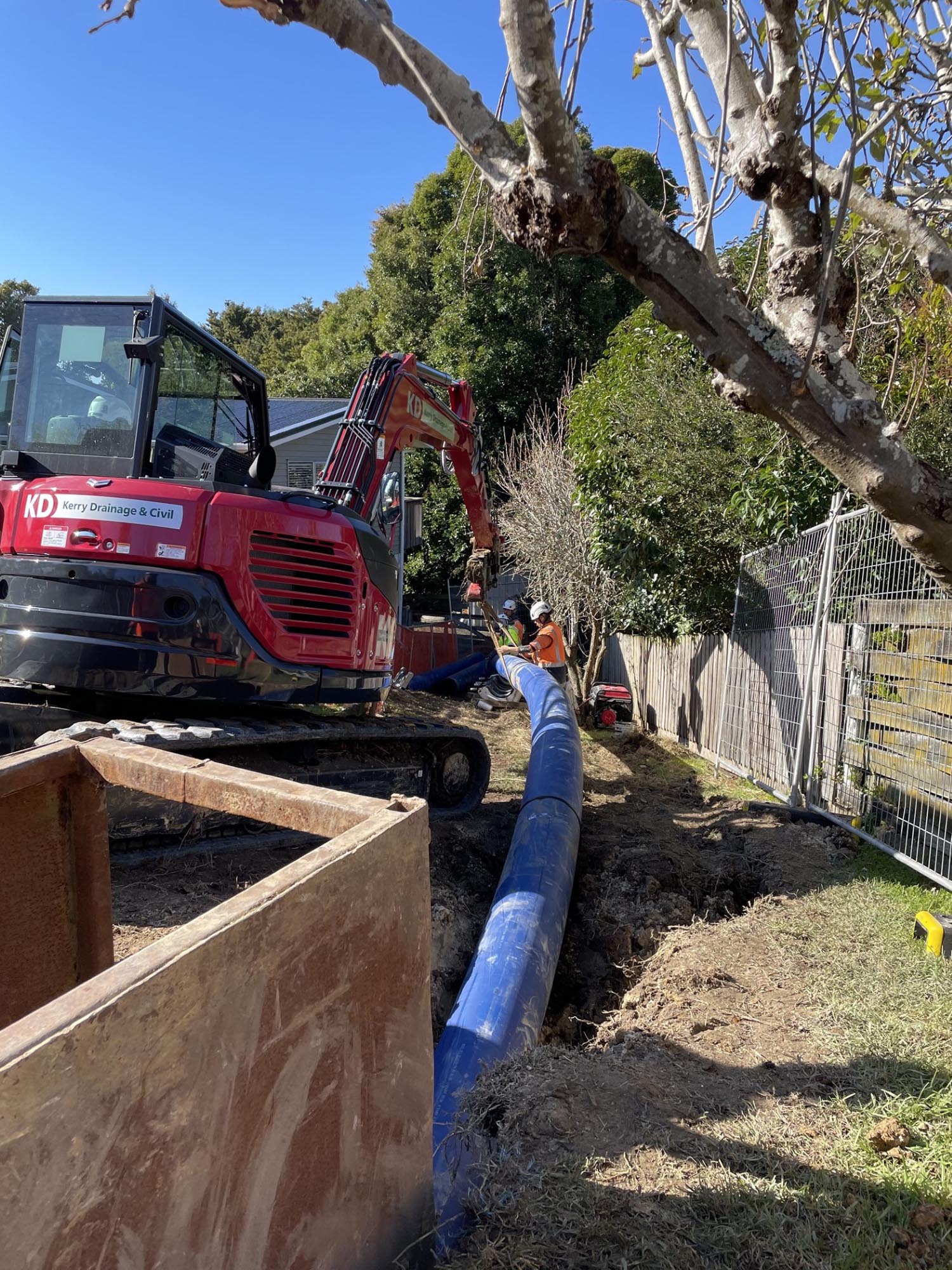 Spence Rd Stormwater Replacement Kerry Drainage Civil Auckland (1)