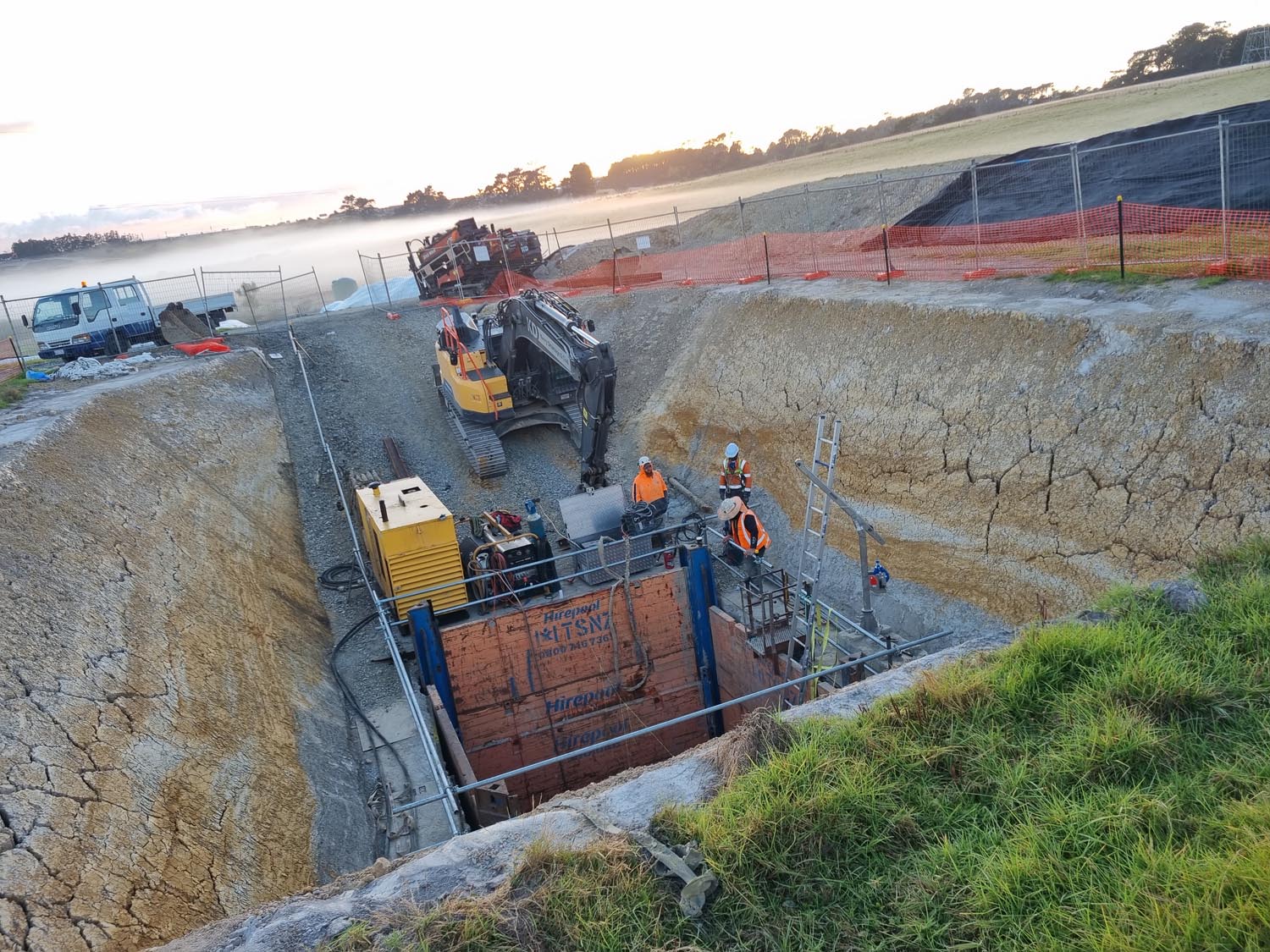 Microtunnel Wastewater Pipelines Project Redhills Auckland Kd Civil For Watercare (3)